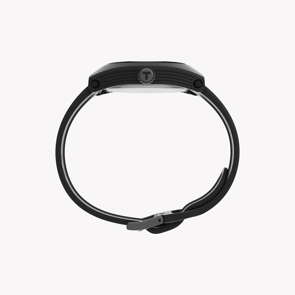 Timex Unisex Eco-Friendly Black Watch, Bio-Based Strap | Tw2w42300