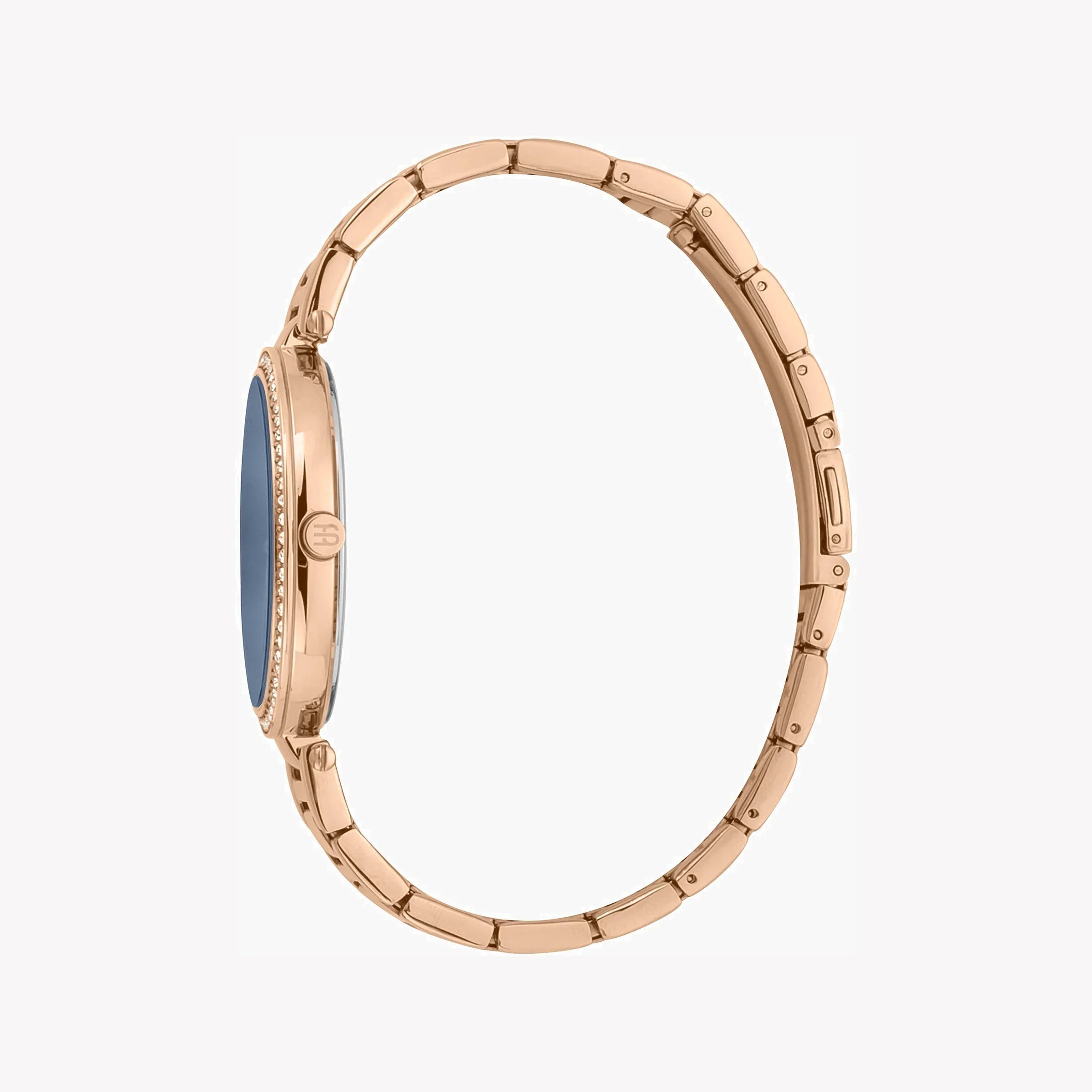 Esprit Women's Rose Gold Watch, Blue Dial | Es1l194m0075
