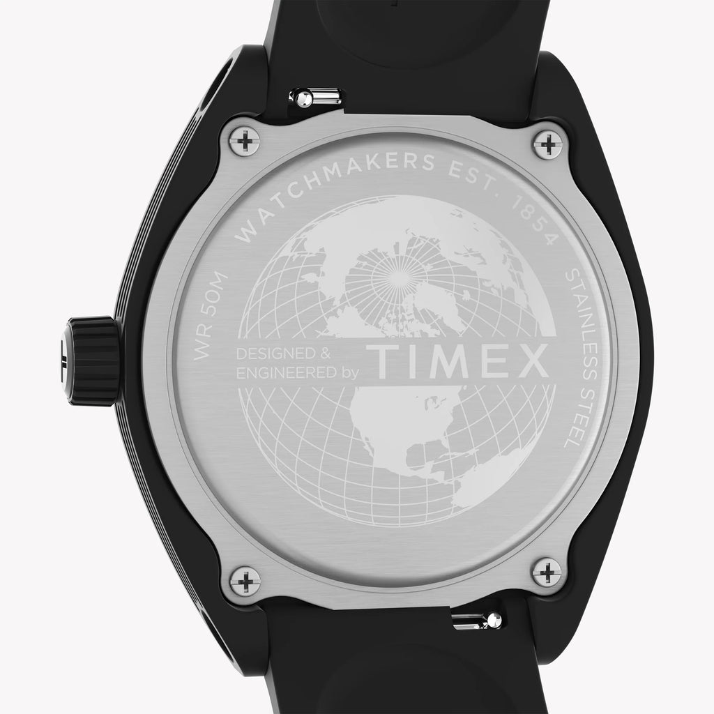 Timex Unisex Eco-Friendly Black Watch, Bio-Based Strap | Tw2w42300