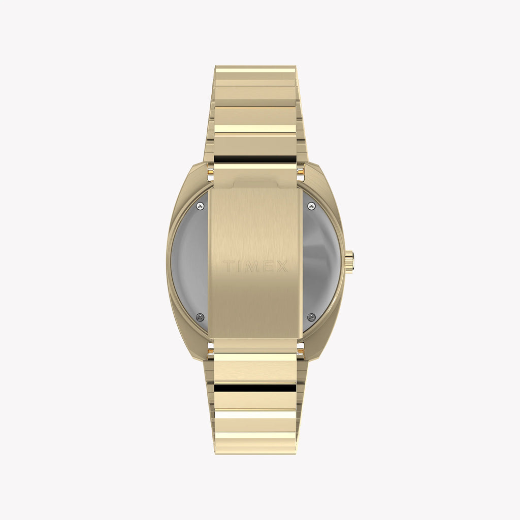 Q Timex Enigma 37mm Bracelet Watch TW2Y34400 | Stylish Silver & Blue Design