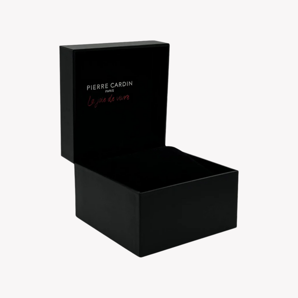 Pierre Cardin Men's Silver Watch, Blue Dial | Cba.4020